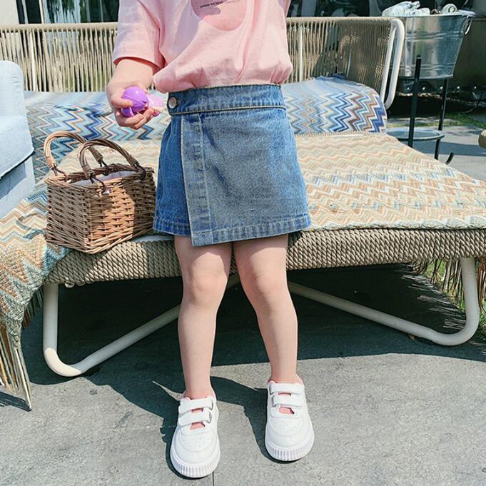 子供服★キュロット★ボトムス★キッズ女の子★デニム★韓国風子供服★90-130CM