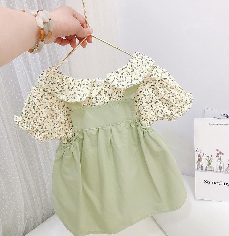 2023新品★子供服　トップス+ワンピース　セットアップ★80-130cm★2色