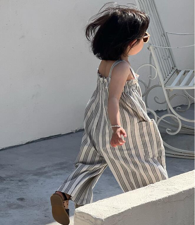 2023★春夏新作★韓国風子供服★サロペット★2色80-140CM