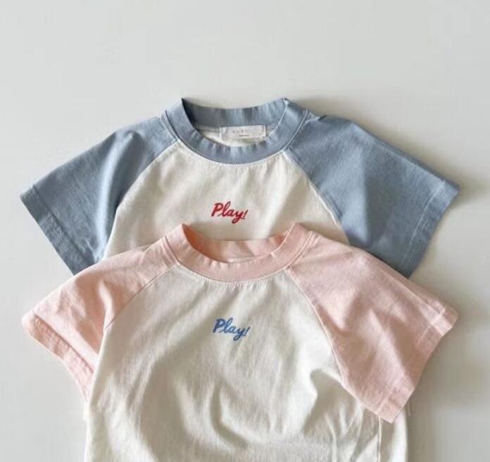 子供服★トップス★Tシャツ★韓国風子供服★ベビー★男女兼用★半袖★2色★73-100CM