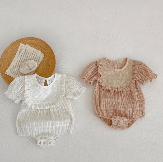 子供服★ロンパース★連体服★韓国風子供服★半袖★ベビー★可愛い★2色★66-90CM