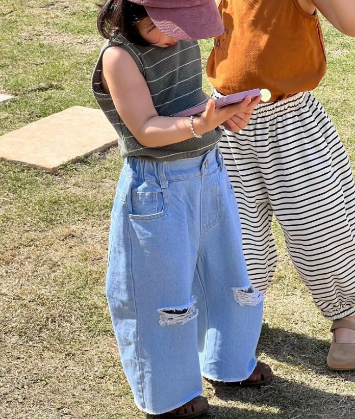 2023★春夏新作★韓国風子供服★ズボン★ジーンズ★80-140CM