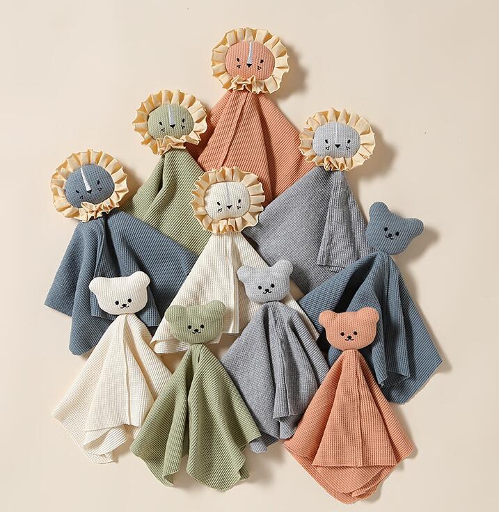 2023新型★涎掛け・ハンカチ★毛布　ぬいぐるみ★10色