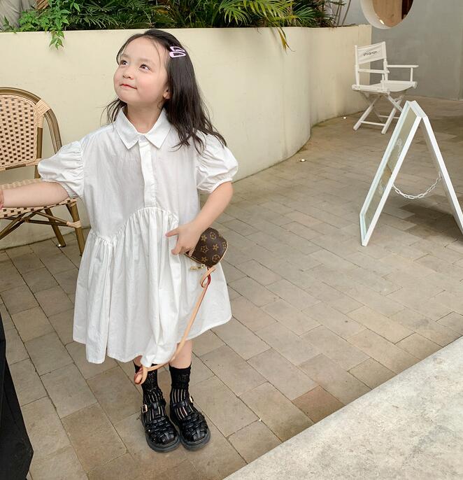 2023新品★子供服&親子服　ワンピース★タグ7-15★2色