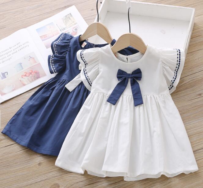 2023★春夏新作★韓国風子供服★ワンピース★2色90-130CM