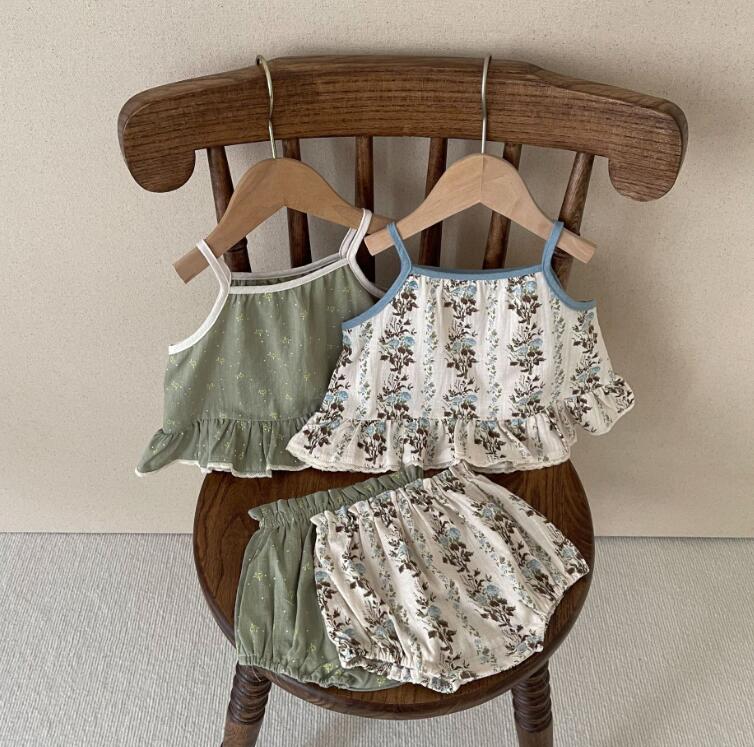 2023年新品★ベビー服　トップス+ズボン　セットアップ★66-100cm★2色