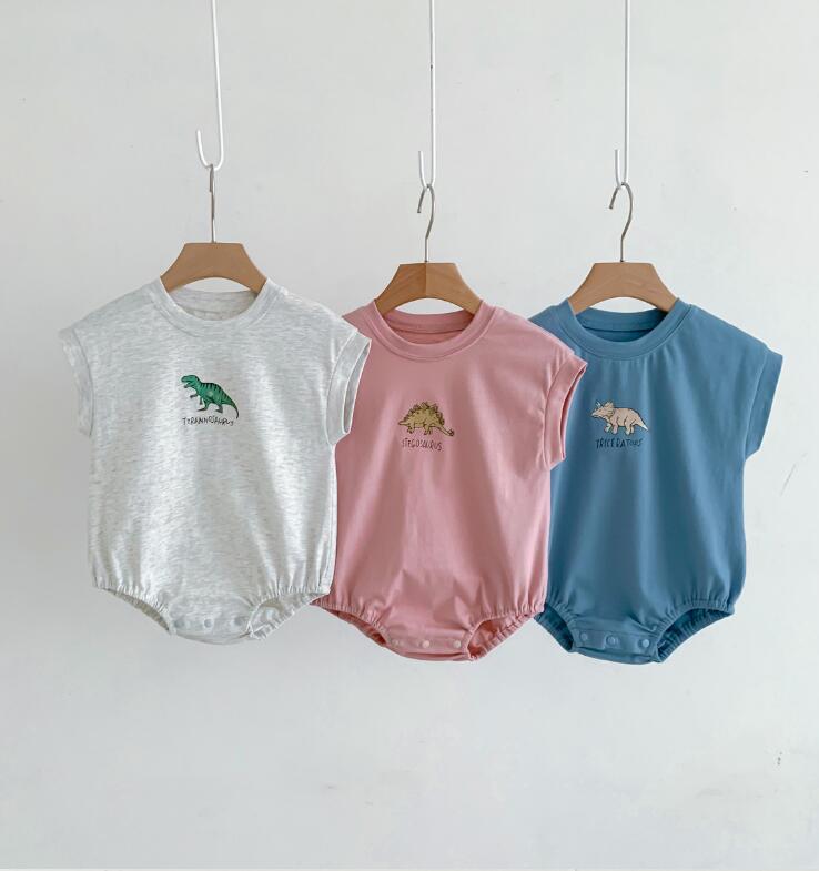 2023★春夏新作★韓国風ベビー服★ロンパース★3色66-90CM