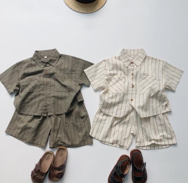 2023★春夏新作★韓国風子供服★シャツ★2色80-130CM