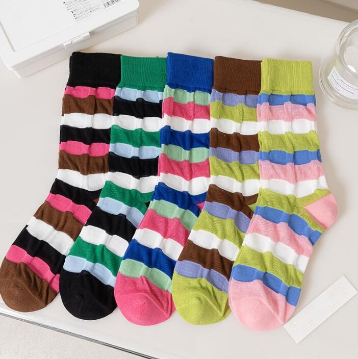 2023★春夏新作★ソックス★韓国風★レディース靴下★5色
