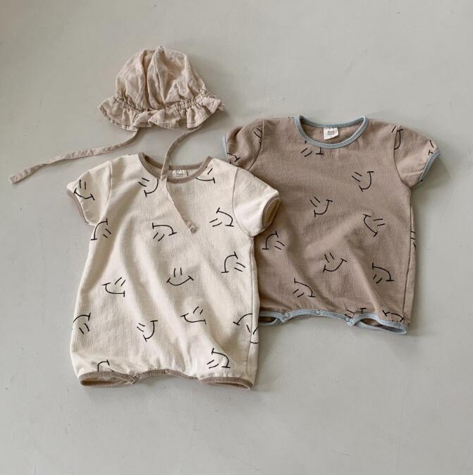 2023★春夏新作★韓国風ベビー服★ロンパース★2色66-90CM