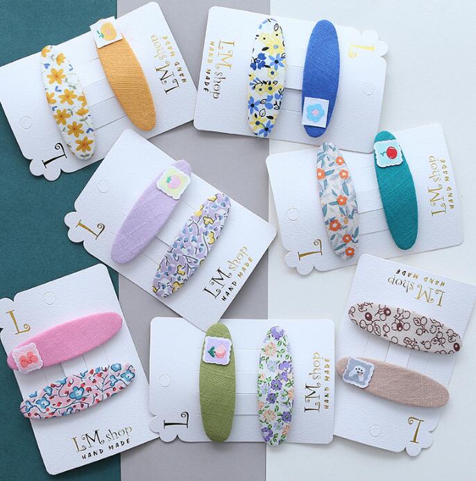 子供用★ヘアピン★髪飾り★まとめ髪用★ヘアアクセサリー★韓国風★2枚入り★多色