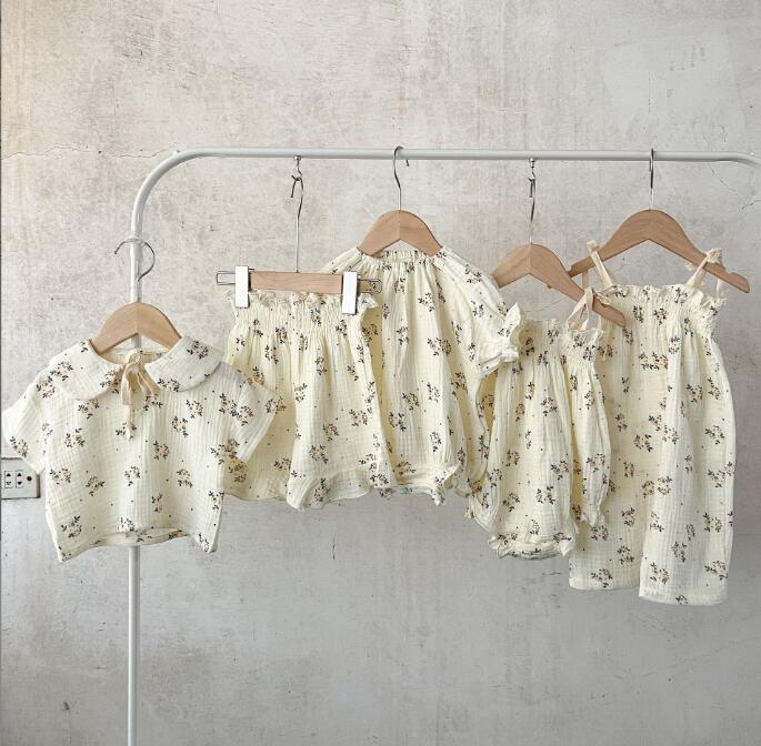 2023★春夏新作★韓国風子供服★ロンパース★トップス+ズボン★66-100CM