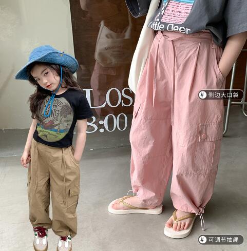 2023年新品★子供服　ズボン★90-150cm★2色