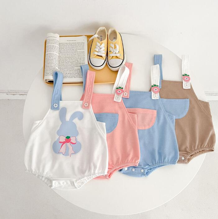 子供服★ロンパース★連体服★韓国風子供服★ベビー★可愛い★4色★66-100CM