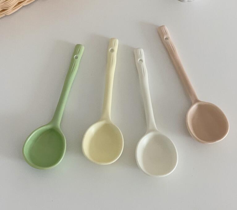 ★雑貨★陶器スプーン★4色
