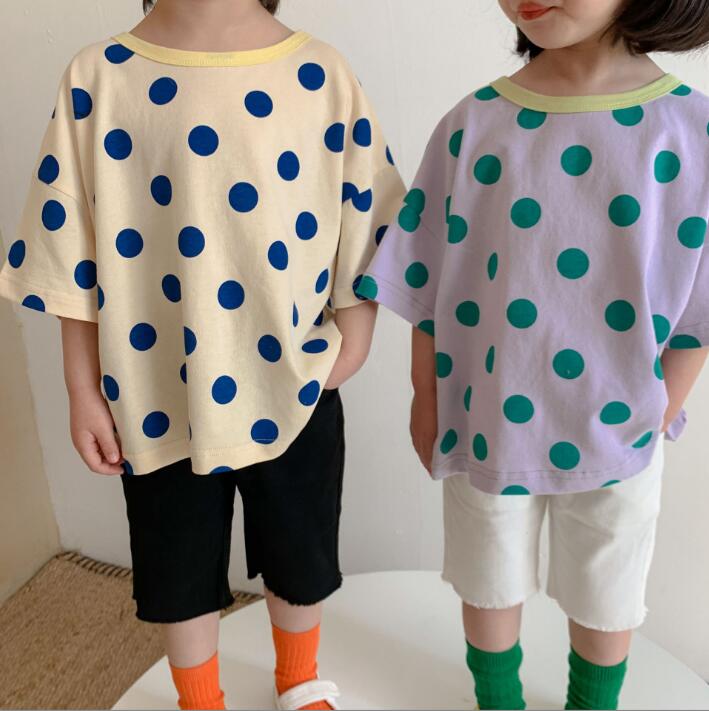 2023★春夏新作★韓国風子供服★Tシャツ★2色80-130CM
