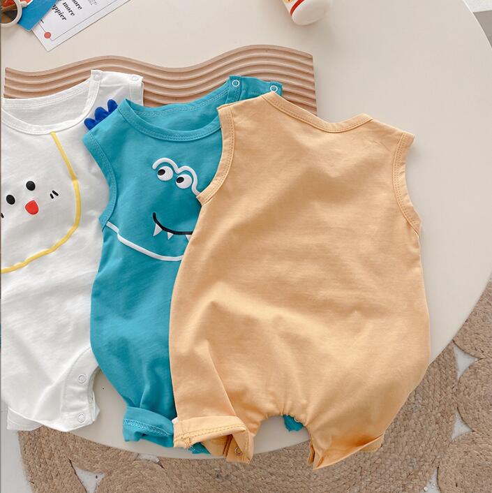 2023★春夏新作★韓国風ベビー服★ロンパース★2色66-90CM