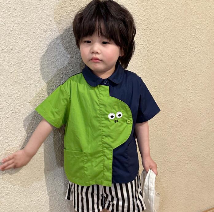 子供服★トップス+パンツ★セットアップ★キッズ男の子★韓国風子供服★格好いい★80-150CM