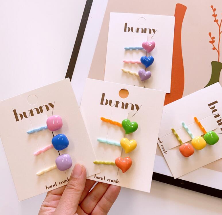 雑貨★髪飾り　ヘアビン★アクセサリー　4組選べ★