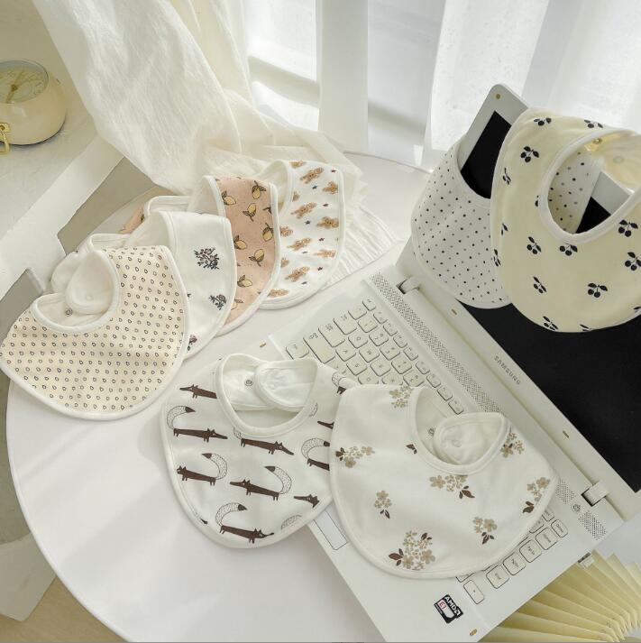 2023★涎掛け★食事用エプロン★前掛け★食事用ビブ★ベビー用★8色