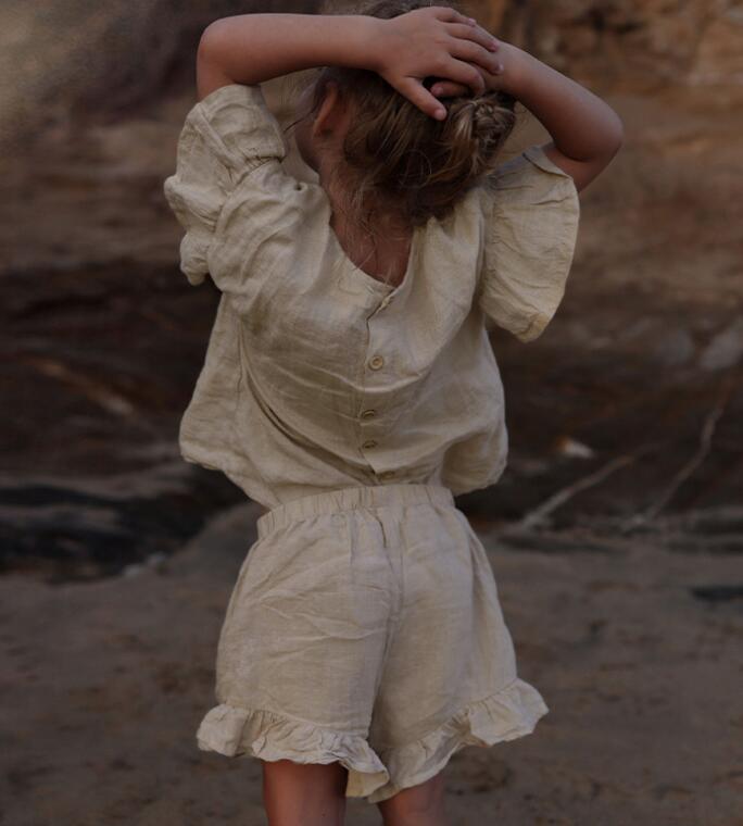 2023年★子供服　トップス+ズボン　セット★90-130cm★2色