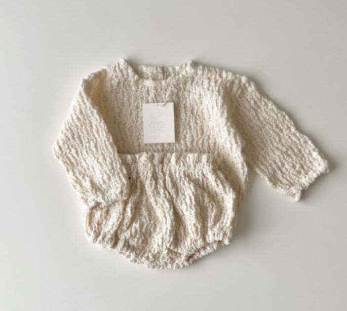 2023年秋品★子供服　上下セット★80-110cm★2色