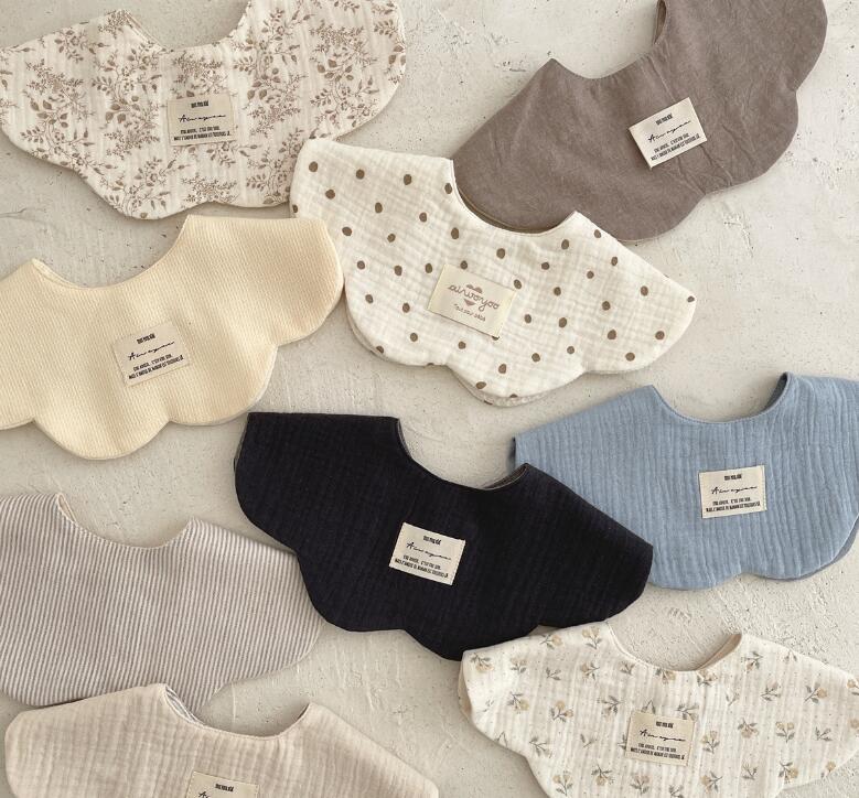 新登場★ベビー涎掛け★棉質　11種★食事用★