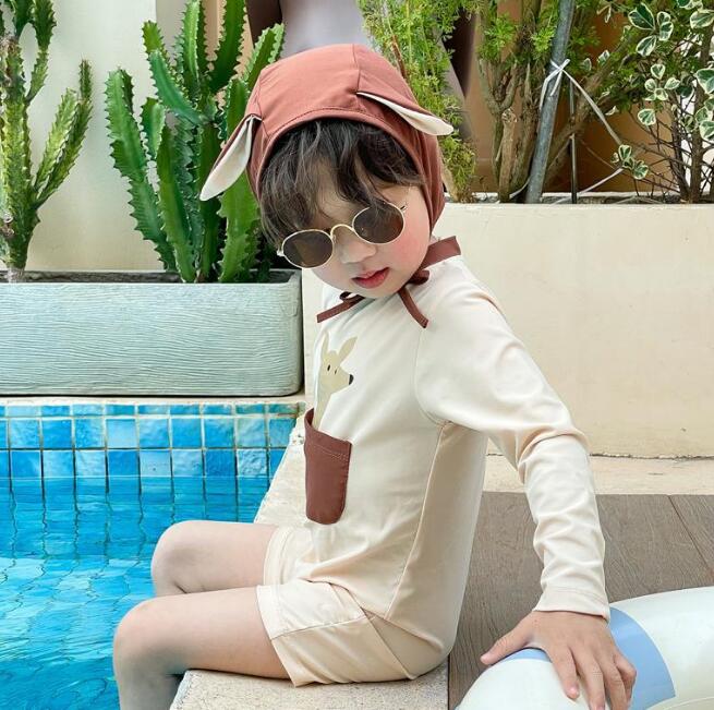 子供服★水着★速乾★韓国風子供服★キッズ★男女兼用★可愛い★90-130CM