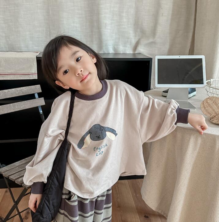 2023秋新品★子供服　トップス★80-130cm★2色