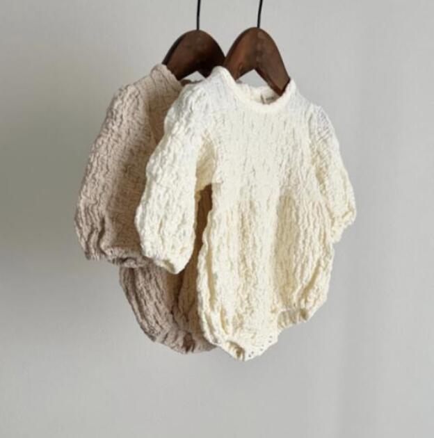 2023★春秋新作★韓国風ベビー服★ロンパース★2色66-90CM