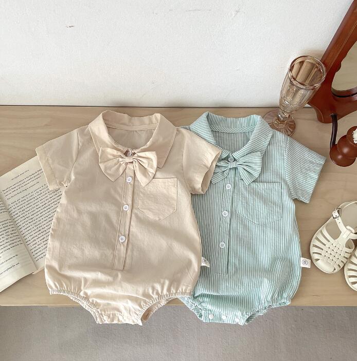 2023★春夏新作★韓国風ベビー服★ロンパース★2色66-90CM