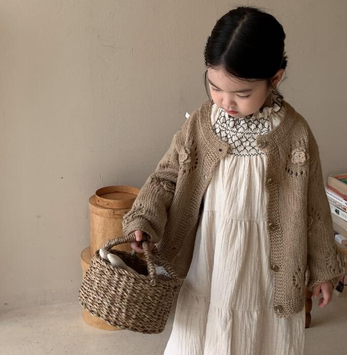 2023年秋新品L★子供服　カーディガン★90-130cm★2色