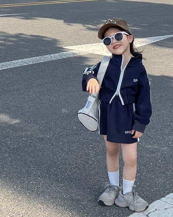 2023秋新品★子供服　トップス+スカート　セット★90-140cm★