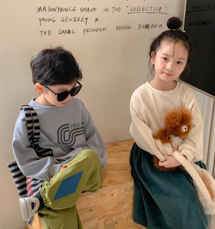 2023★春秋新作★韓国風子供服★スウェット★2色80-140CM