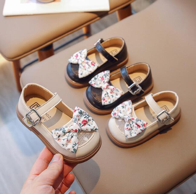 靴★子供靴★キッズ★シューズ★キッズ女の子★カジュアル★蝶結び★2色★「22-31#」