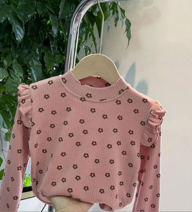 2023★春秋新作★韓国風子供服★Tシャツ★2色90-140CM
