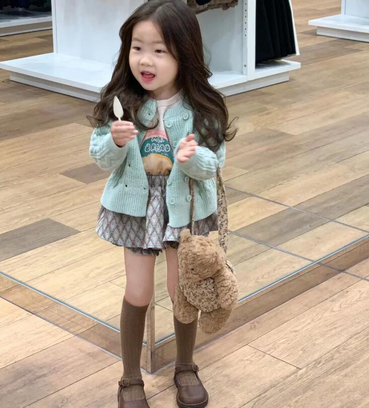 2023秋新品★子供服　カーディガン&Tシャツ&ズボン★90-140cm★