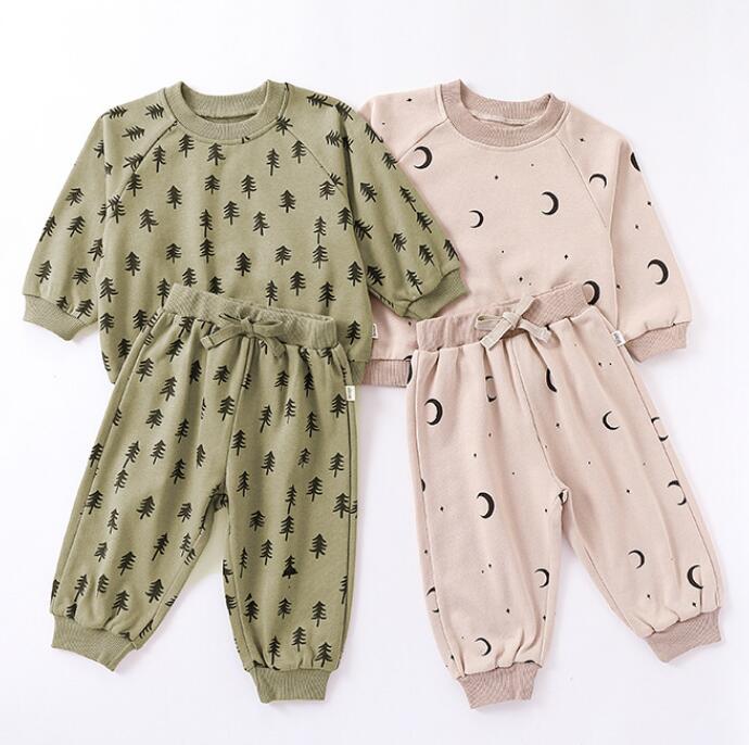 2023秋新品★子供服　トップス&ズボン分けて★73-100cm★2色