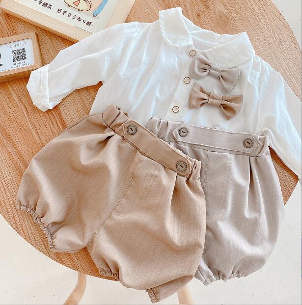 2023★春秋新作★韓国風子供服★トップス+ズボン2セット★2色73-110CM