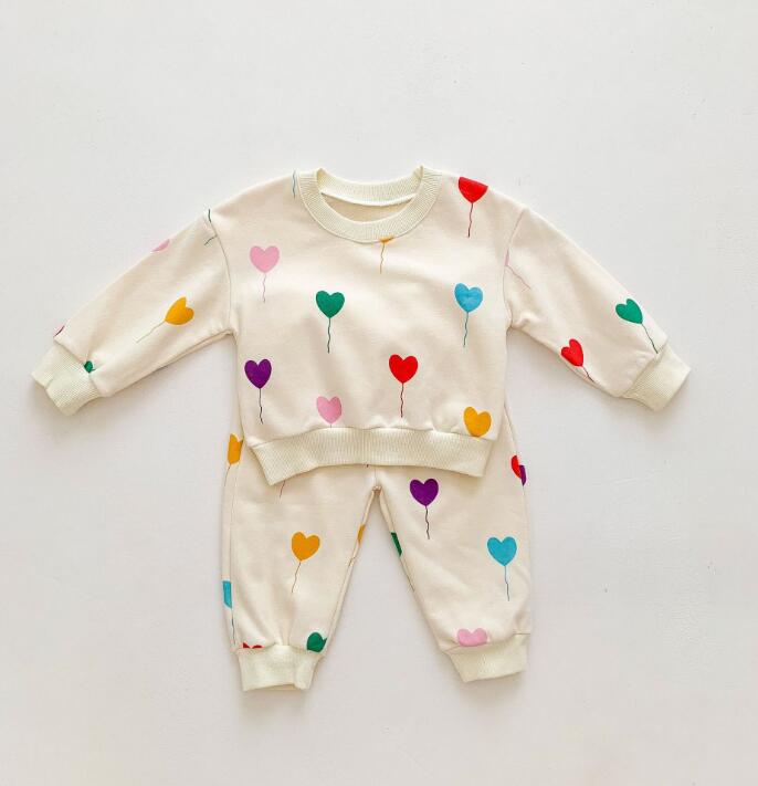 2023★春秋新作★韓国風子供服★トップス+ズボン2セット★66-100CM