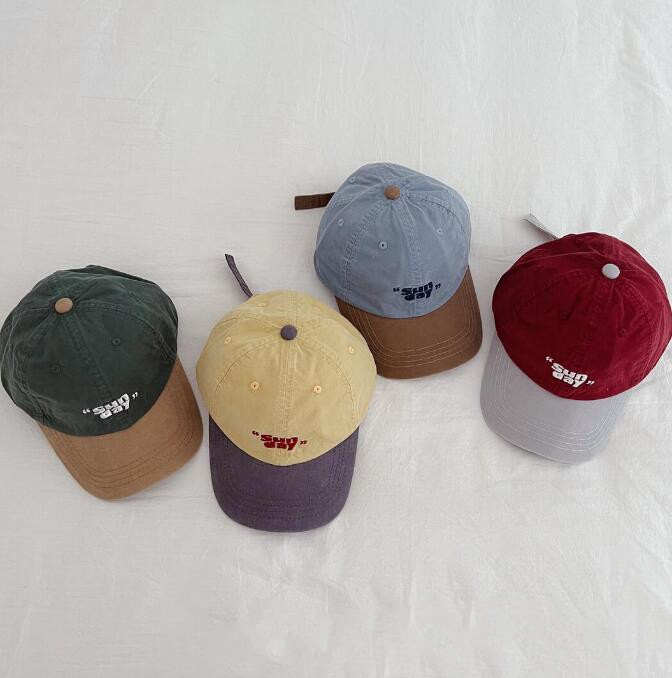 子供用★帽子★キャップ★キッズ★野球帽★韓国風★日焼け防止★親子★男女兼用★4色