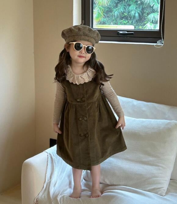 2023秋新品★子供服　トップス&ベストワンピース分けて販売★90-140cm★