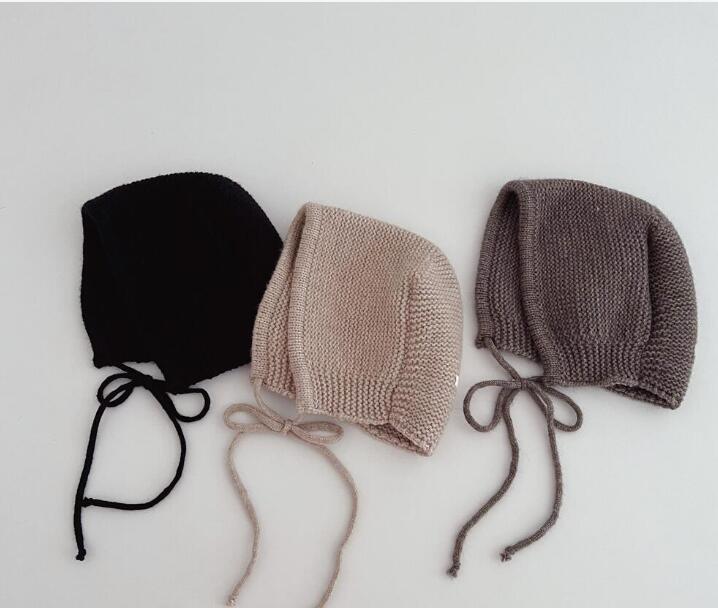 2023秋新品★子供用★ニット帽子　ハット★3色選べ