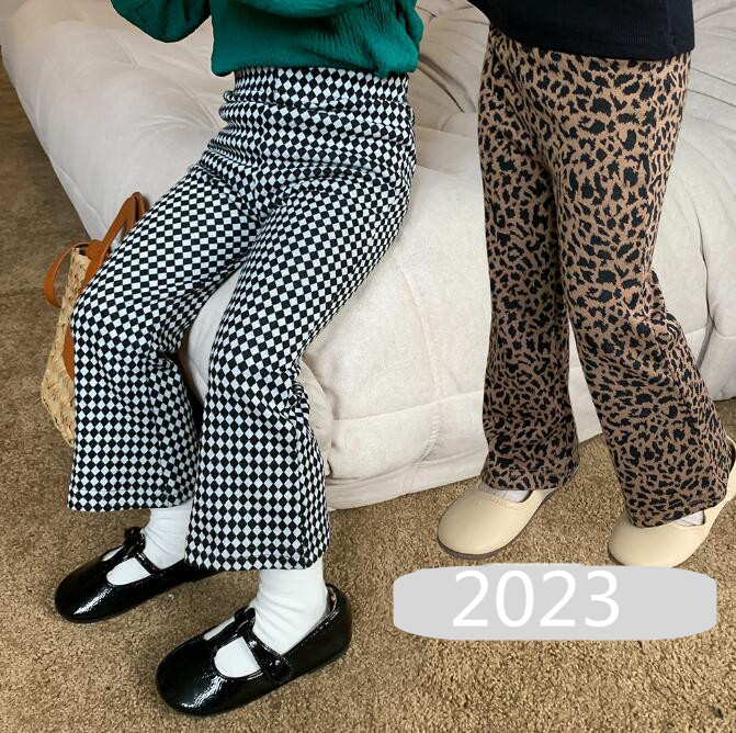 「2023秋冬」子供服★ズボン★レギンス★韓国風子供服★キッズ女の子★5色★90-140CM