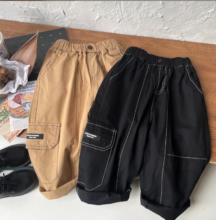 2023★春秋新作★韓国風子供服★ズボン★2色90-140CM