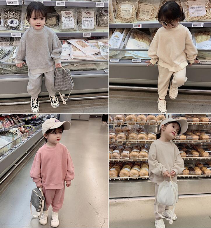 2023★春秋新作★韓国風子供服★トップス+ズボン2セット★6色80-140CM