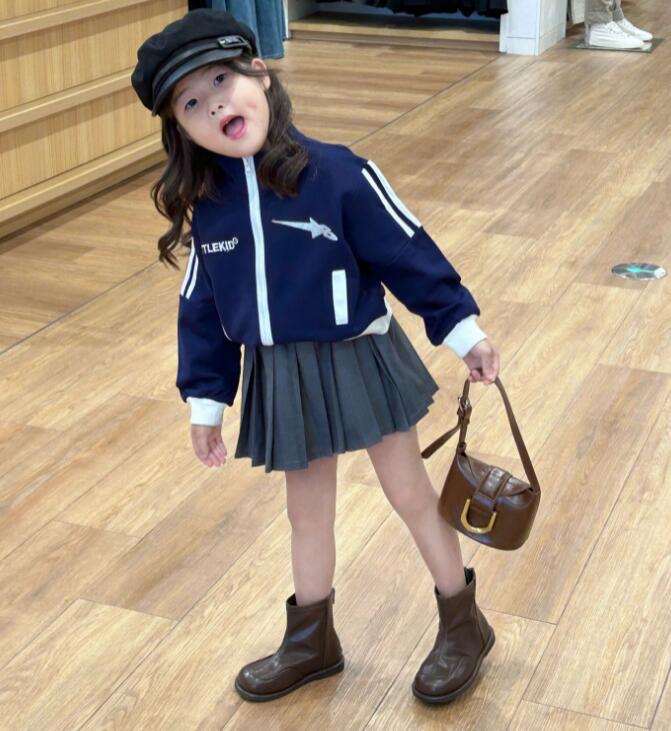 2023秋★子供服　ジャケット&スカート分けて販売★90-140cm★