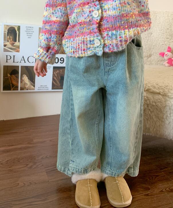 2023★春秋新作★韓国風子供服★ジーンズ★80-140CM