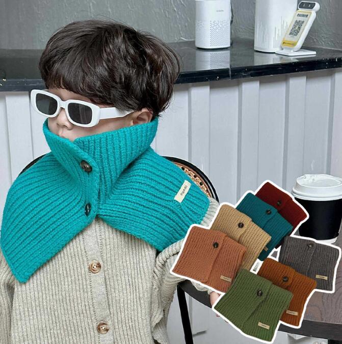 「2023秋冬」★子供用★マフラー★防寒★襟巻き★ネックウォーマー★男女兼用★暖かい★7色
