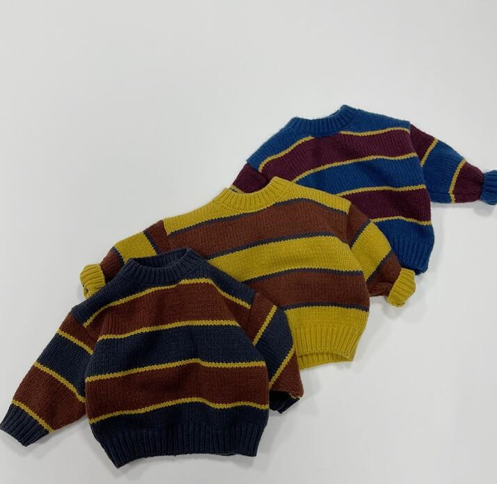 「2023秋冬」子供服★トップス★セーター★ニット★韓国風子供服★男女兼用★3色★80-130CM